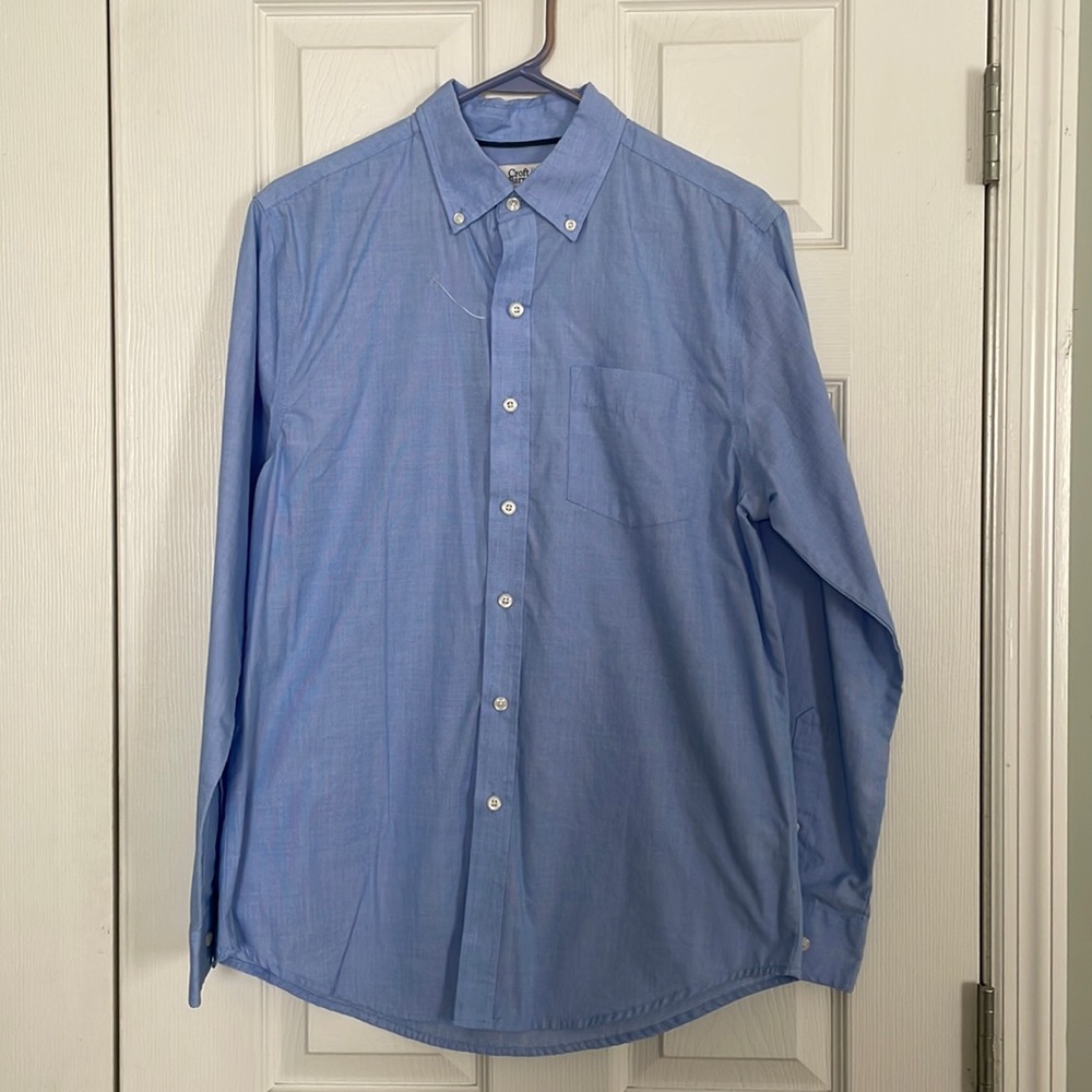 Men’s small easy care button down